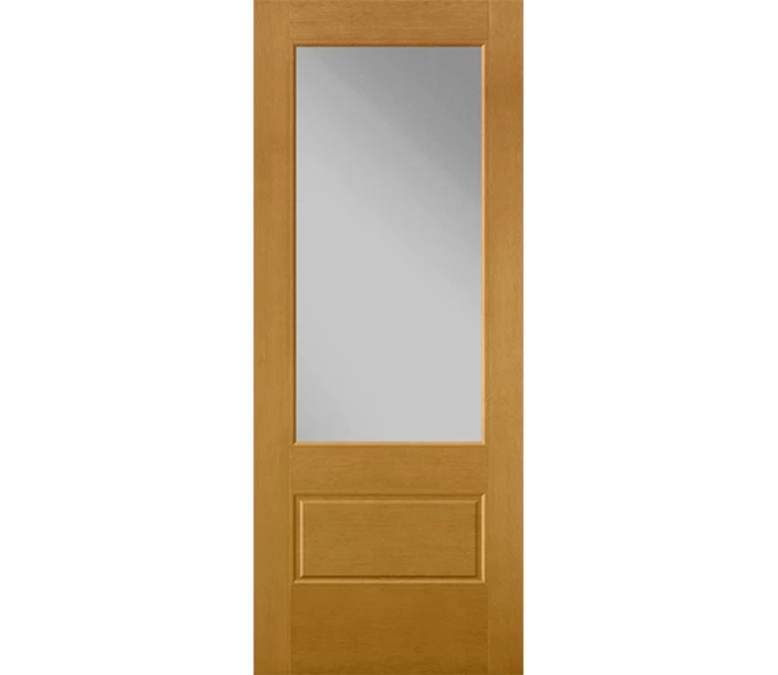 Manchester 3 Quaters Light Fiberglass Entry Door