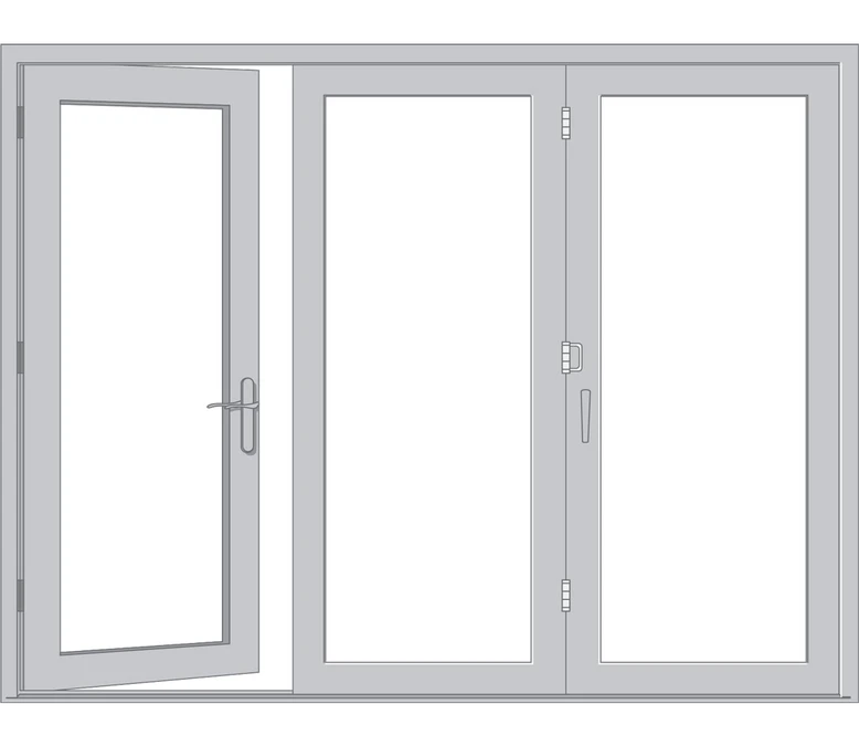 Manchester Pella Architect Reserve Series Contemporary Bifold Patio Door