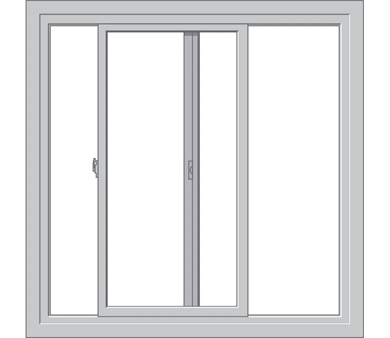 Manchester Pella Hurricane Shield Series Vinyl Sliding Window