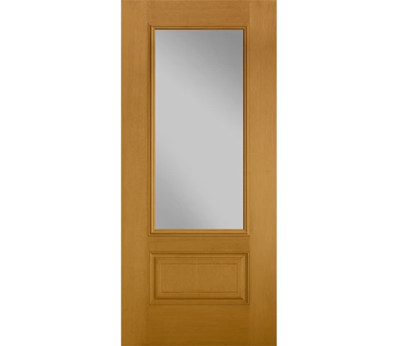 Manchester Three Quaters light Fiberglass Entry Door